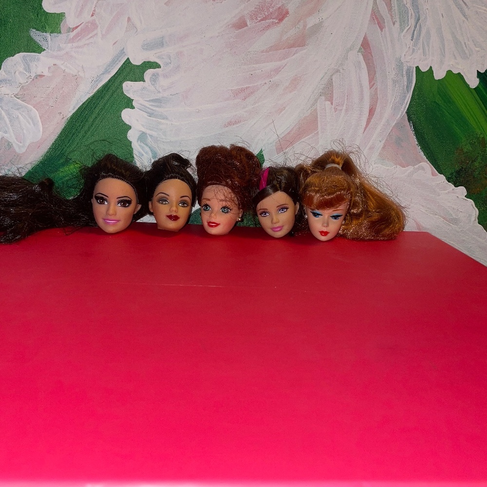 Barbie heads